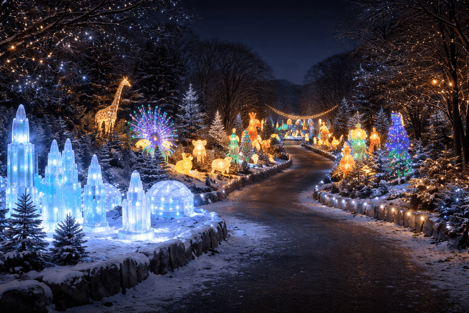 Bronx Zoo’s Holiday Lights is Back with Six Lantern Trails and New “Freeze Zone” Fun