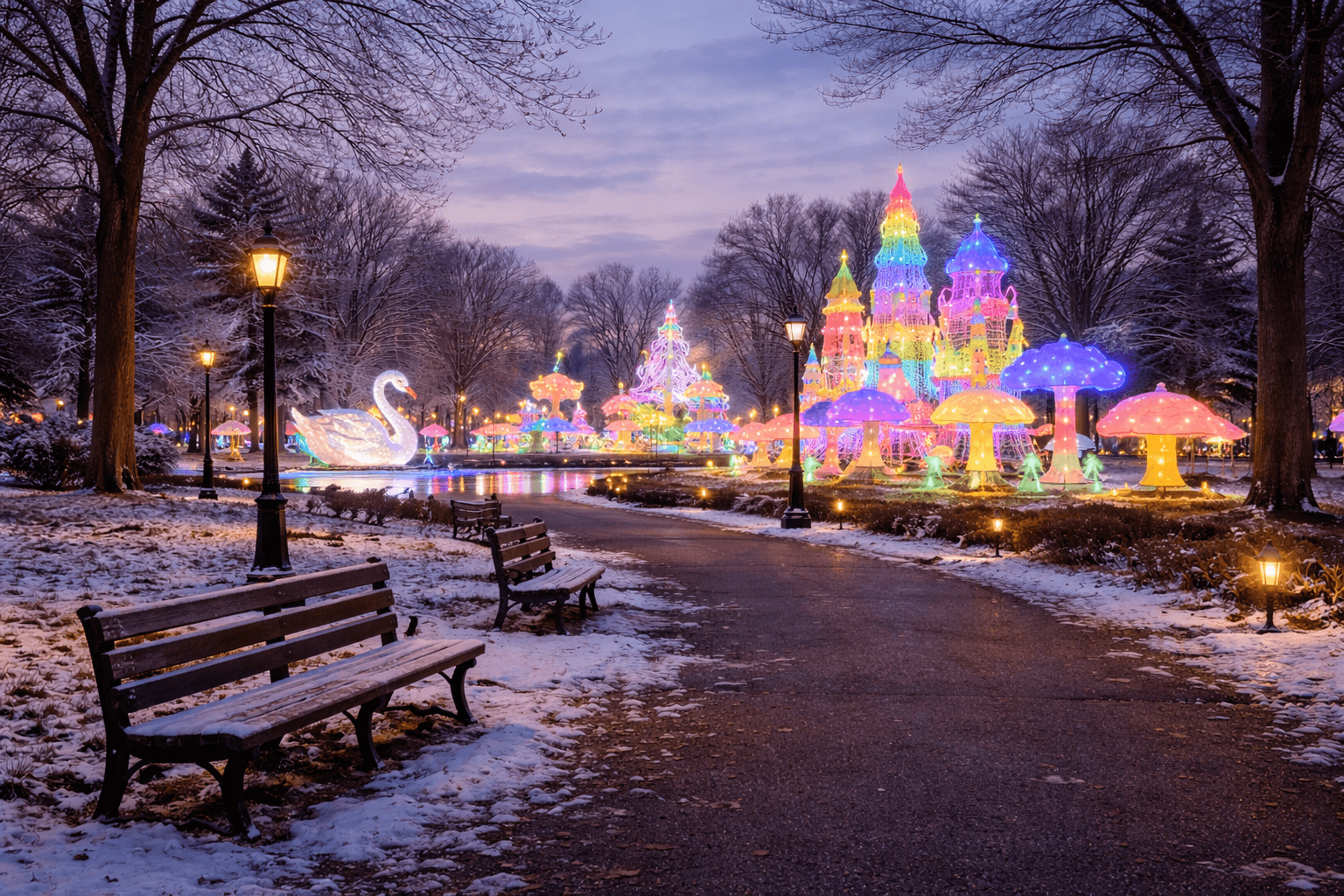 Long Island — LuminoCity Brings Immersive Holiday Light Festival to Eisenhower Park