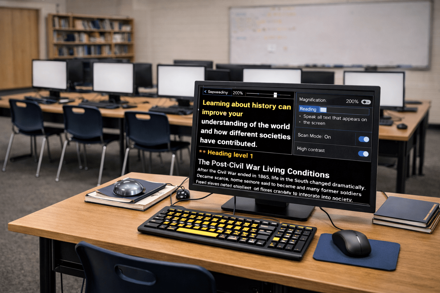 Low Vision Technology for Kids: Tools and School Supports